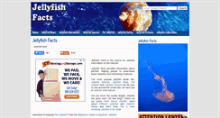 Desktop Screenshot of jellyfishfacts.net